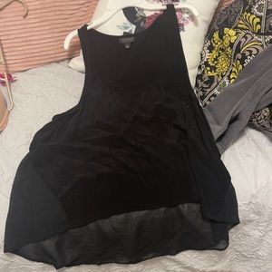 Topshop black tank